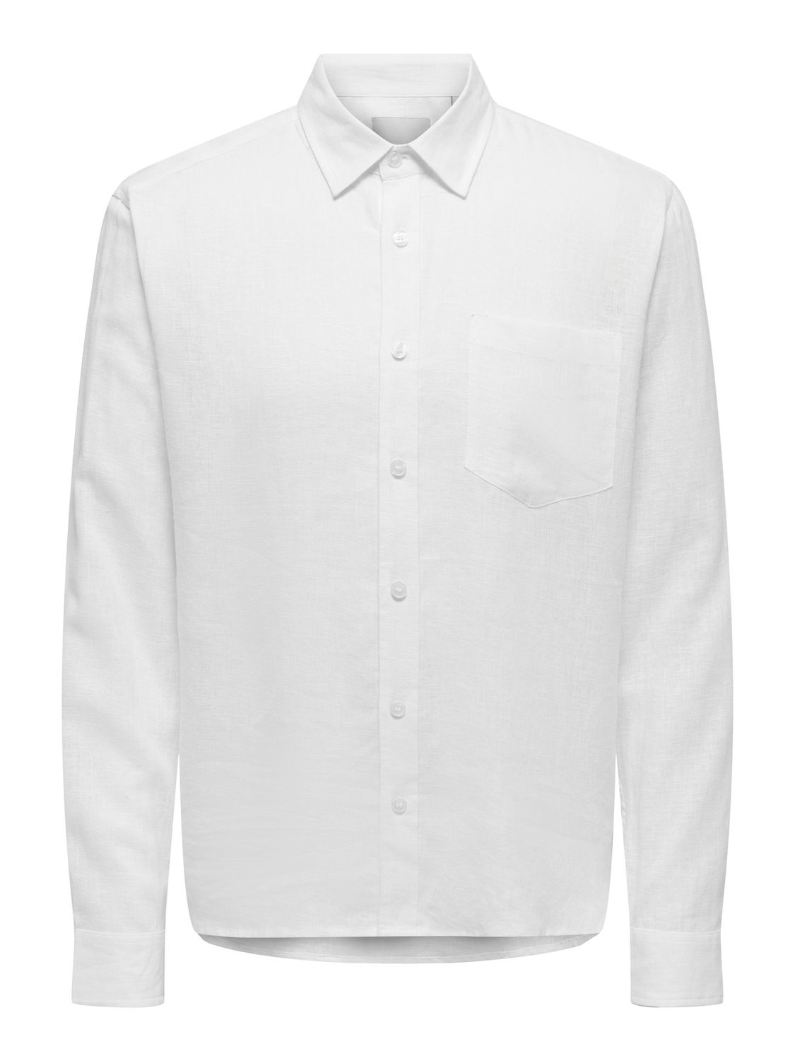 Only & Sons Herren Hemd ONSLAURENCE LS LINEN BLEND - Regular Fit günstig online kaufen