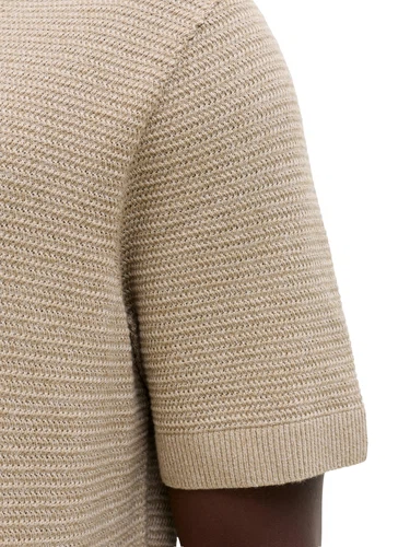 Jack & Jones Herren Poloshirt JPRBLURILEY KNIT - Regular Fit