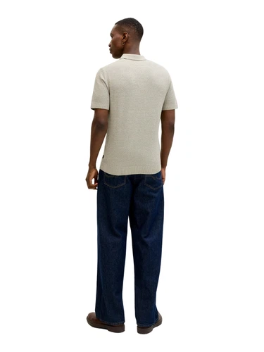 Jack & Jones Herren Poloshirt JPRBLURILEY KNIT - Regular Fit