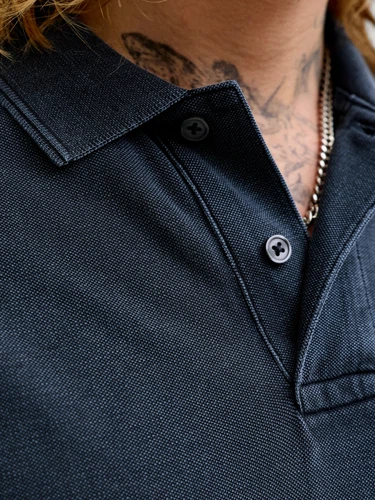 Jack & Jones Herren Poloshirt JPRBLUWILL SS WASH - Regular Fit