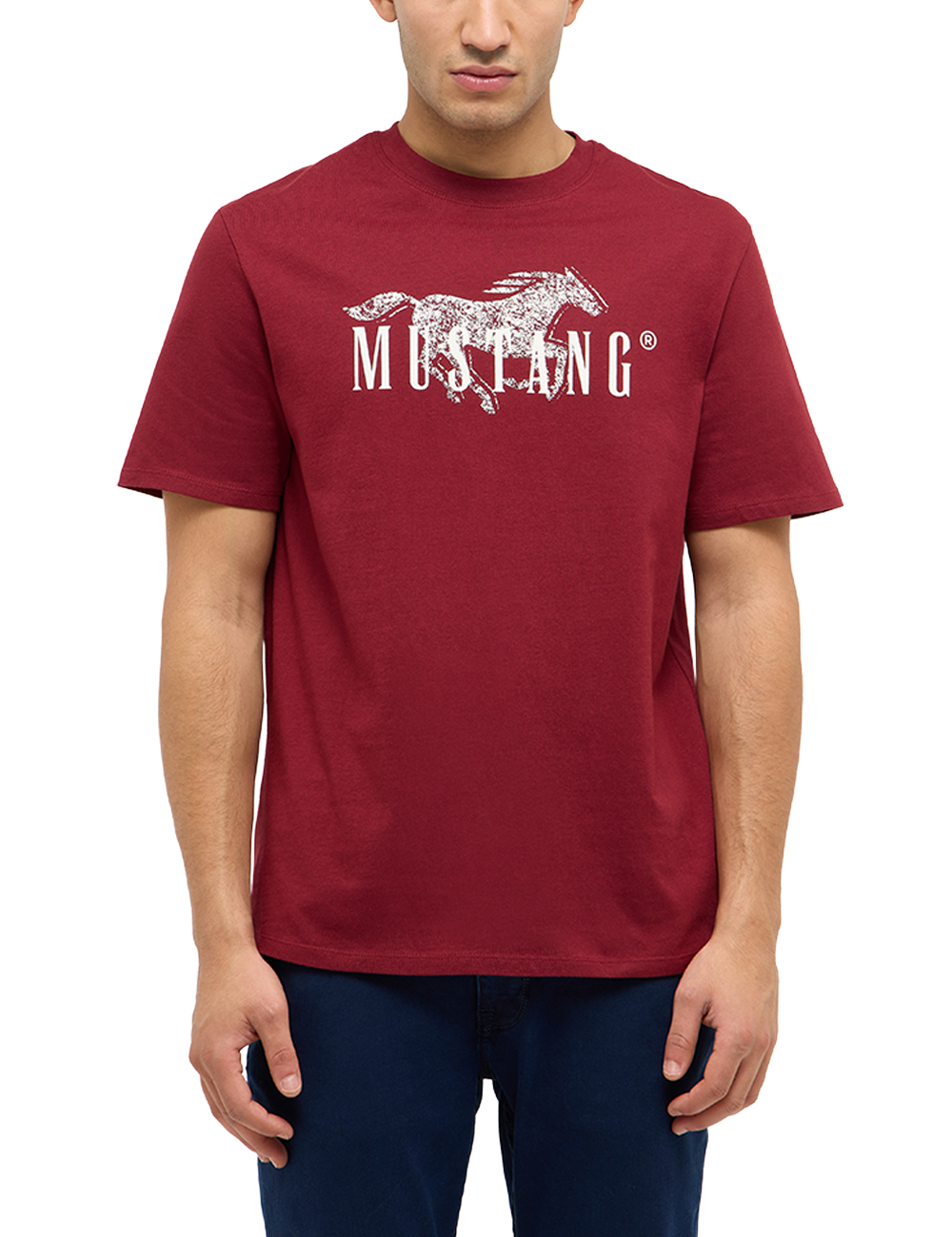 Mustang Herren T-Shirt AUSTIN - Regular Fit günstig online kaufen