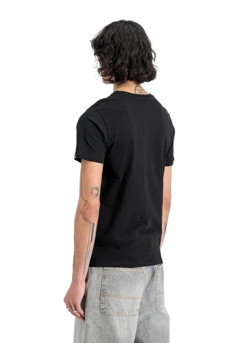 Alpha Industries Herren Rundhals T-Shirt BASIC BL - Regular Fit