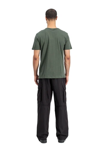 Alpha Industries Herren Rundhals T-Shirt BASIC BL - Regular Fit