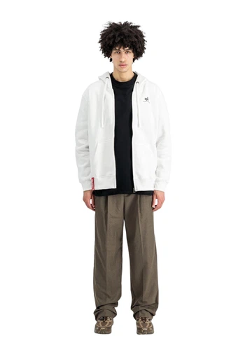 Alpha Industries Herren Zip Hoodie Kapuzenpullover BASIC SL - Regular Fit