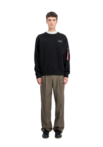 Alpha Industries Herren Sweatshirt BACKPRINT - Regular Fit