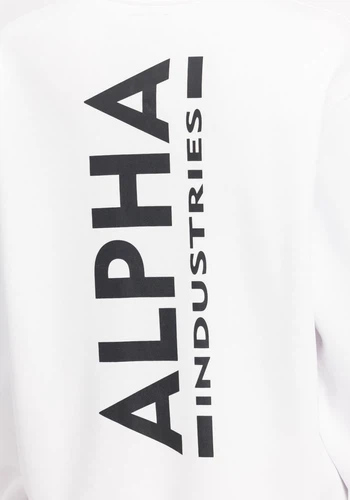 Alpha Industries Herren Sweatshirt BACKPRINT - Regular Fit