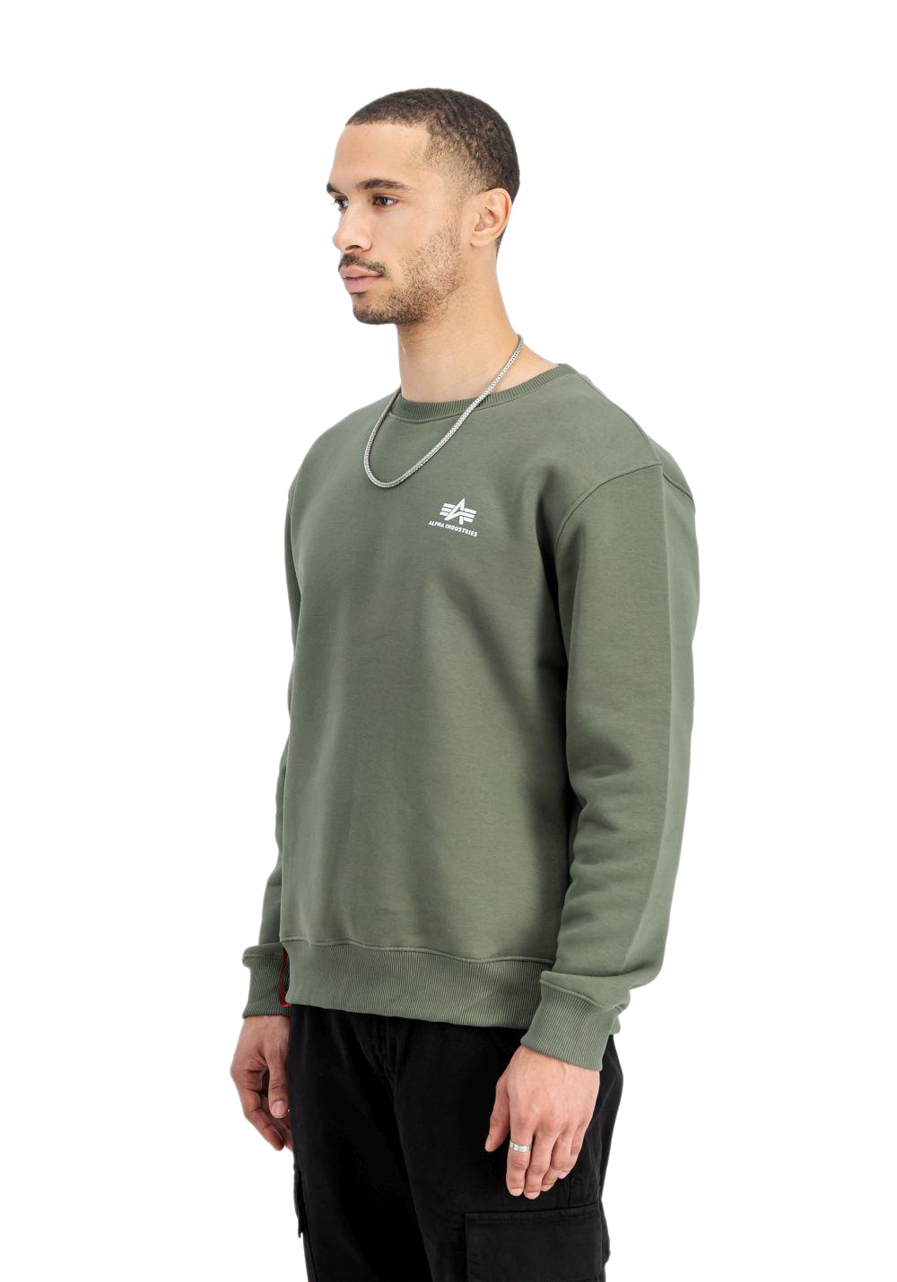Alpha Industries Herren Sweatshirt BASIC SL - Regular Fit