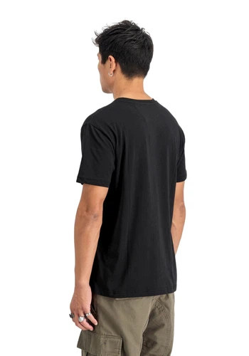Alpha Industries Herren Rundhals T-Shirt BASIC SL - Regular Fit