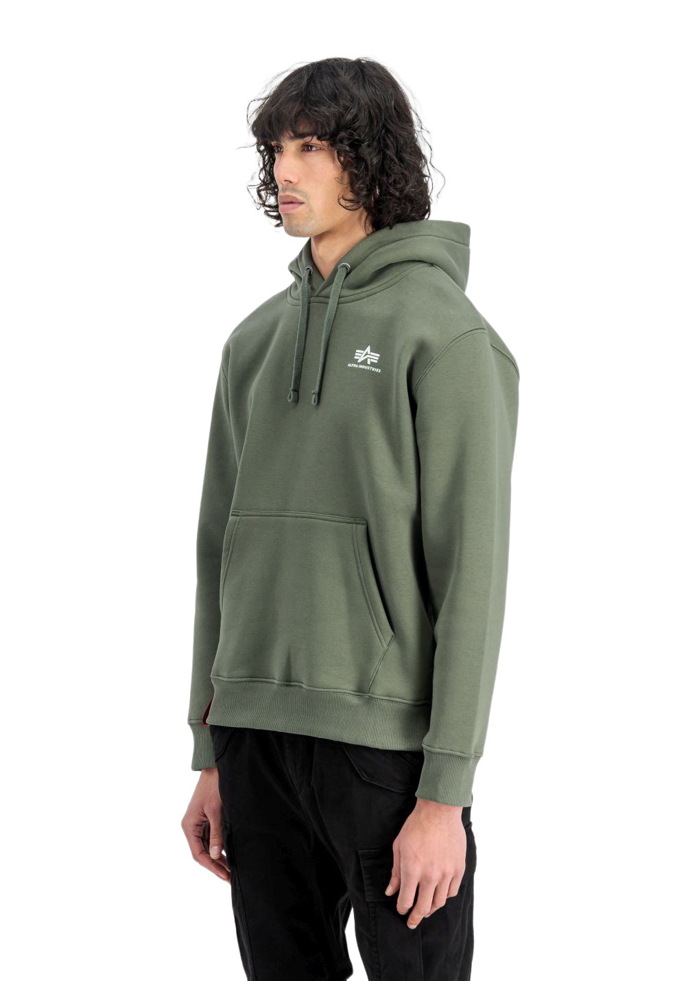 Alpha Industries Herren Hoodie Kapuzenpullover BASIC SL - Regular Fit