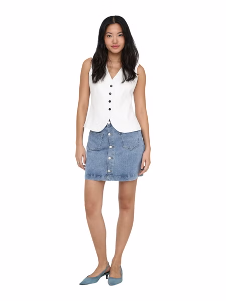 Only Damen Denim Rock ONLAMAZING HW SKIRT TAI DNM Only Damen Denim Rock ONLAMAZING HW SKIRT TAI DNM