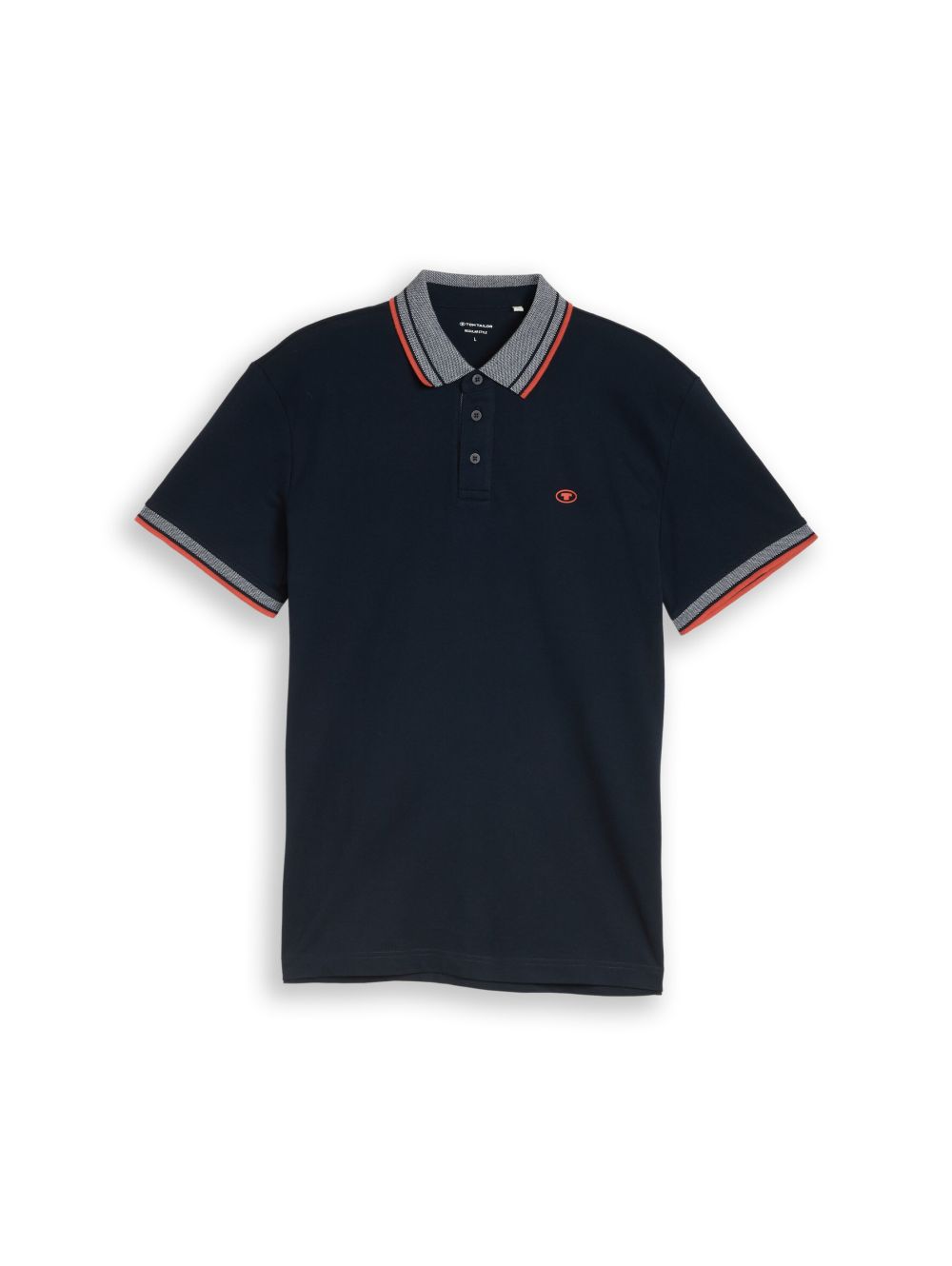 Tom Tailor Herren Poloshirt PRINTED - Regular Fit günstig online kaufen