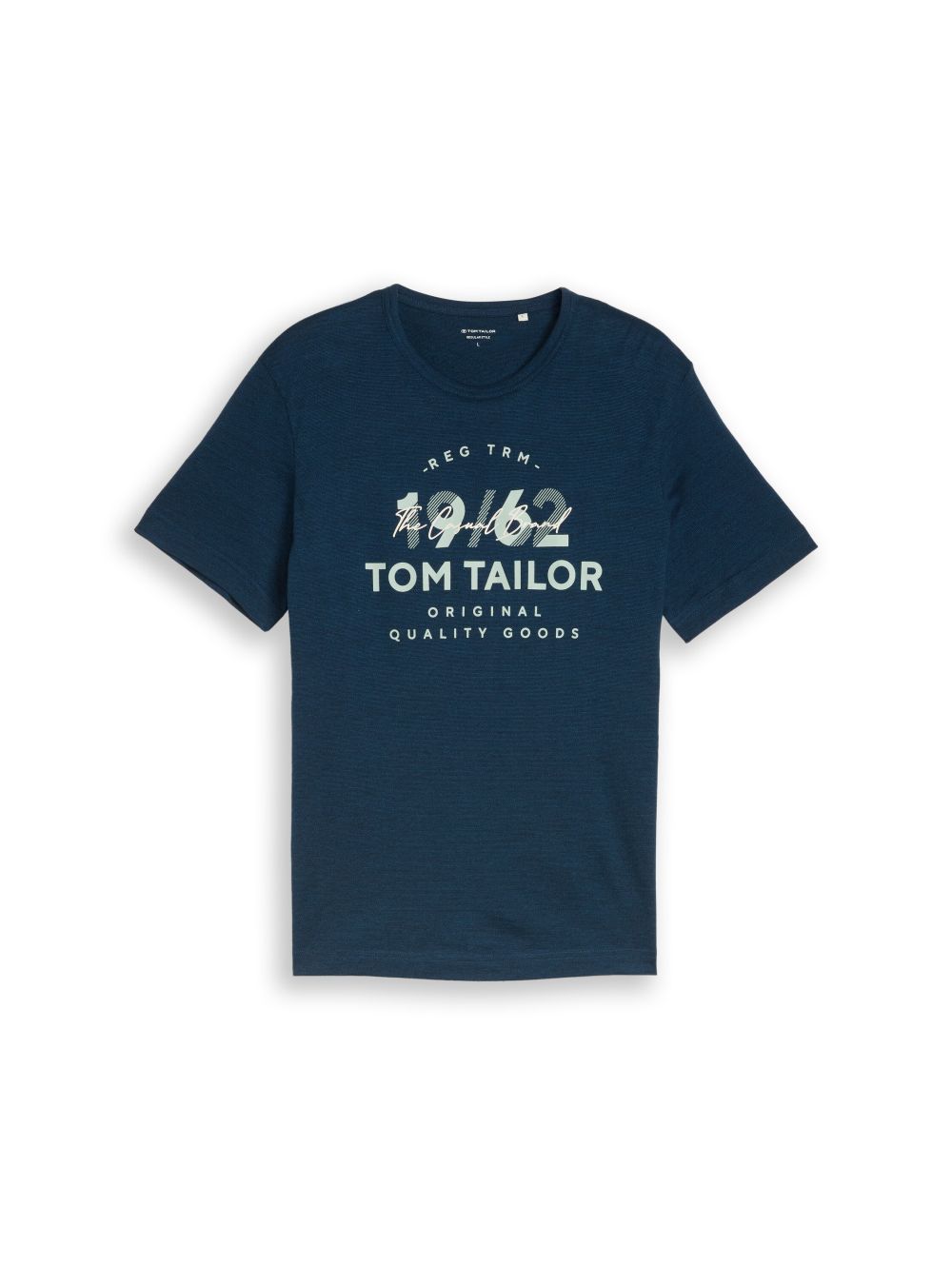 Tom Tailor Herren T-Shirt "PRINTED FINE STRIPE" - Regular Fit günstig online kaufen