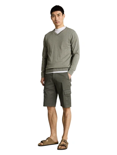 Tom Tailor Herren Cargo Short REGULAR PRINTED CARGO SHORTS - Regular Fit