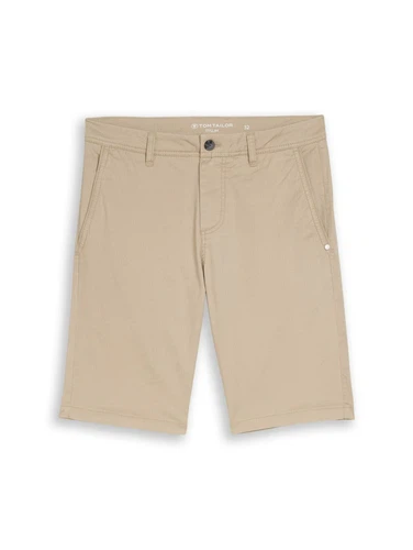 Tom Tailor Herren Short SLIM PRINTED CHINO SHORTS  - Slim Fit