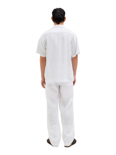 Jack & Jones Herren Chinohose  JPSTKARL LAWRENCE LINEN - Relaxed Fit