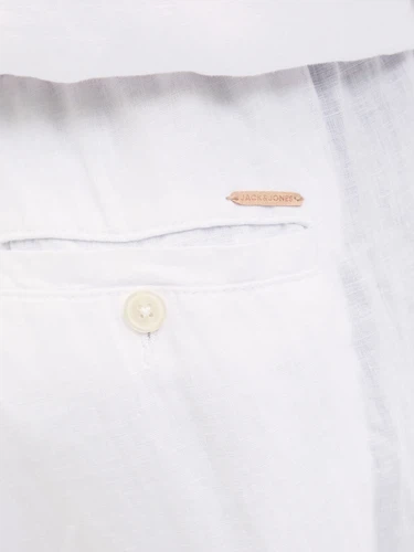 Jack & Jones Herren Chinohose  JPSTKARL LAWRENCE LINEN - Relaxed Fit