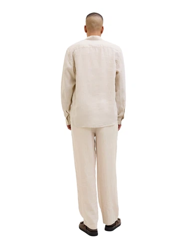 Jack & Jones Herren Chinohose  JPSTKARL LAWRENCE LINEN - Relaxed Fit