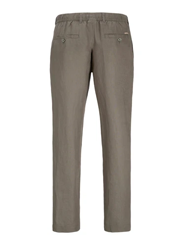 Jack & Jones Herren Chinohose  JPSTKARL LAWRENCE LINEN - Relaxed Fit