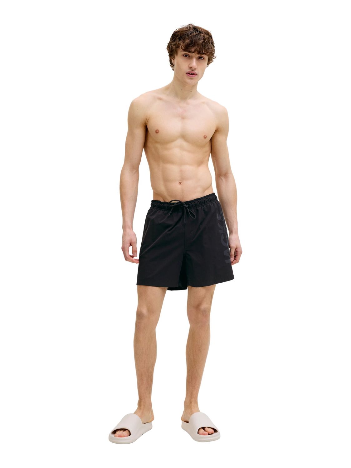 Jack & Jones Herren Badehose Badeshort JPSTMAUI WAVE LOGO günstig online kaufen