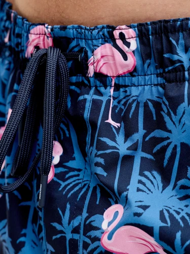 Jack & Jones Herren Badehose Badeshort JPSTMAUI VIBES NOVELTY AOP