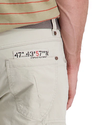 TIMEZONE Herren Cargo Bermuda Shorts REGULAR RYKERTZ SHORT Mid Waist Regular Fit - Blau Grün Beige Grau