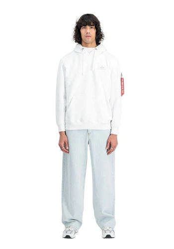 Alpha Industries Herren Hoodie Kapuzenpullover BACKPRINT - Regular Fit