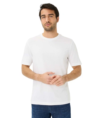 BRAX Herren Rundhals-T-Shirt TIM-TIM - Regular Fit - 2er Pack
