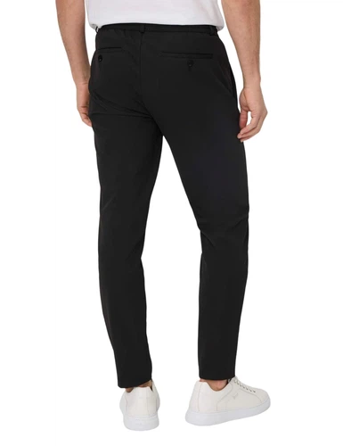 BRAX Herren Jogpant PHIL - Mid Waist - Cropped Fit - Blau Schwarz