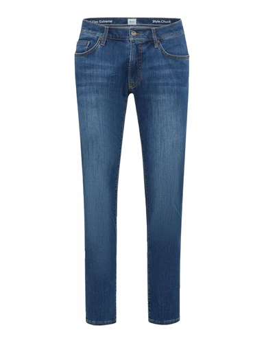 BRAX Herren Jeans CHUCK - Mid Waist - Regular Fit - Blau Schwarz