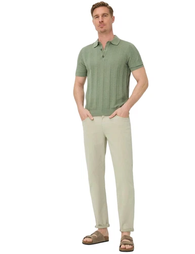 BRAX Herren Chinohose CADIZ U - Mid Waist - Regular Fit - Blau Beige Grün Schwarz