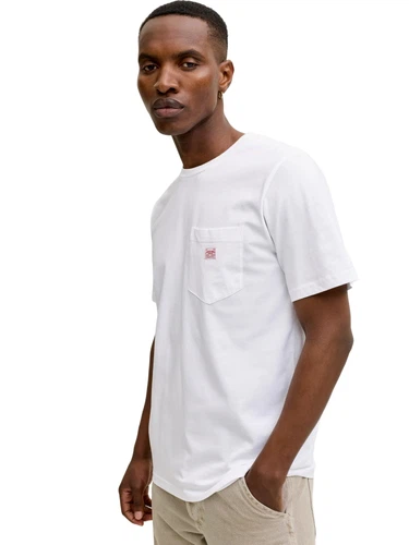 Jack & Jones Herren Rundhals T-Shirt JPRBLUCALEB SS - Regular Fit