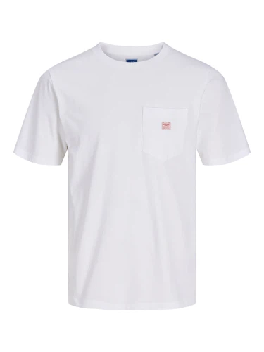 Jack & Jones Herren Rundhals T-Shirt JPRBLUCALEB SS - Regular Fit