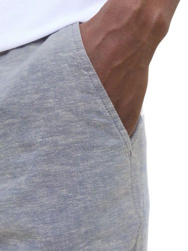 Jack & Jones Herren Chino Short JPSTACE SUMMER LINEN BLEND - Relaxed Fit