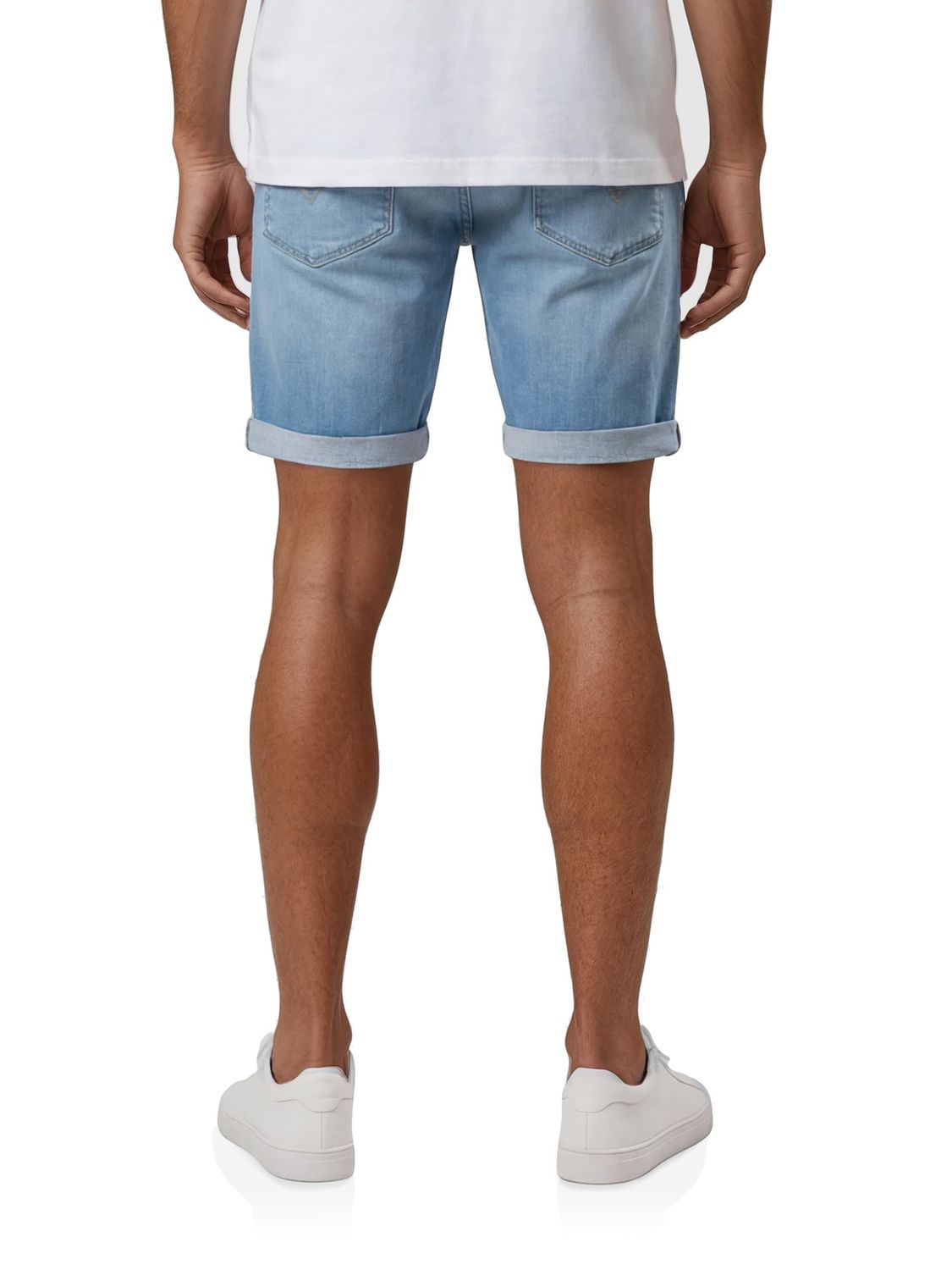 Replay Jeans Shorts Herren Stretch Kurz Slim Fit New Ambass günstig online kaufen
