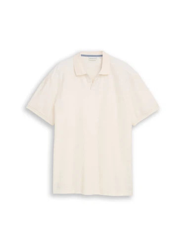Tom Tailor Herren Poloshirt STRUCTURED RESORT COLLAR - Regular Fit