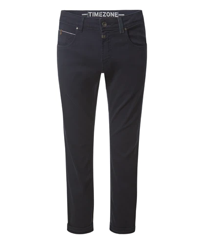 TIMEZONE Herren Hose SLIM SCOTTTZ - Mid Waist - Slim Fit - Blau Beige