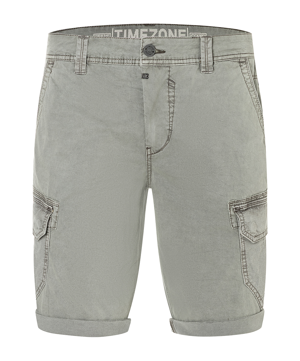 TIMEZONE  Herren Cargo Short SLIM STANLEYTZ SHORT Mid Waist Slim Fit - Grün Beige Grau Blau