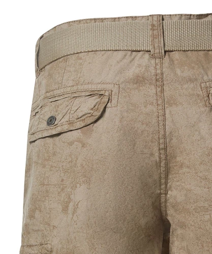 TIMEZONE Herren Cargo Shorts REGULAR MAGUIRETZ SHORT Mid Waist Regular Fit - Blau Grün Beige