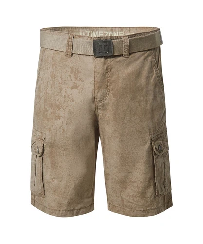 TIMEZONE Herren Cargo Shorts REGULAR MAGUIRETZ SHORT Mid Waist Regular Fit - Blau Grün Beige