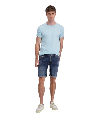 TIMEZONE Herren Jeans Shorts SLIM SCOTTYTZ - Mid Waist Slim Fit - Blau