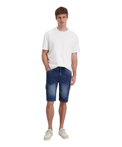 TIMEZONE Herren Cargo Jeans Shorts REGULAR RYKERTZ SHORT Mid Waist Regular Fit - Blau Schwarz Grau