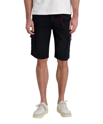 TIMEZONE Herren Cargo Jeans Shorts REGULAR RYKERTZ SHORT Mid Waist Regular Fit - Blau Schwarz Grau