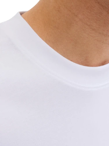 Jack & Jones Herren Rundhals T-Shirt JJEBARRON TEE SS O-NECK - Relaxed Fit
