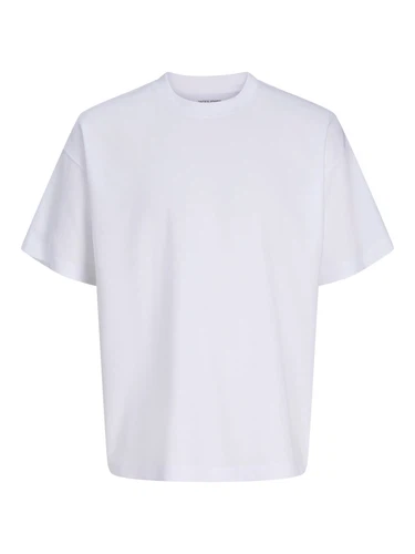 Jack & Jones Herren Rundhals T-Shirt JJEBARRON TEE SS O-NECK - Relaxed Fit