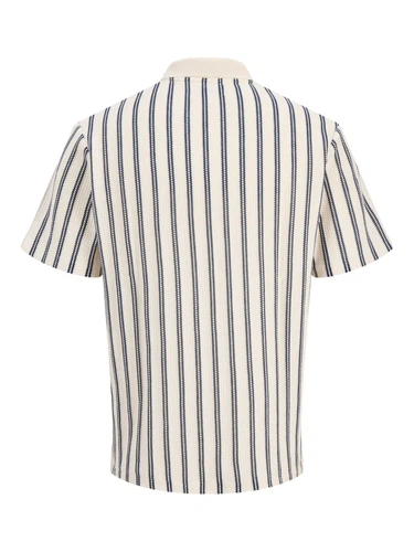 Jack & Jones Herren Poloshirt JPRBLUHARRY SS SPLIT NECK - Regular Fit