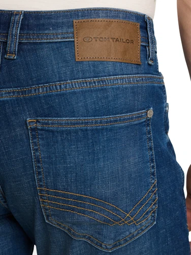 Tom Tailor Herren Jeans JOSH - Regular Slim Fit - Mid Waist - Blau
