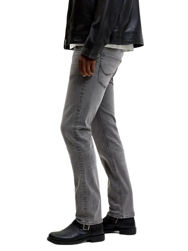 Jack & Jones Herren Jeans JJICLARK JJORIGINAL Mid Waist - Regular Fit - Schwarz