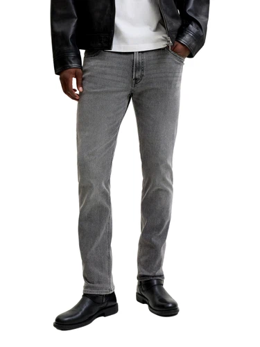 Jack & Jones Herren Jeans JJICLARK JJORIGINAL Mid Waist - Regular Fit - Schwarz