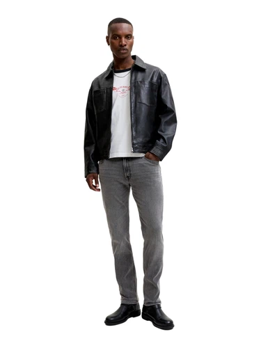 Jack & Jones Herren Jeans JJICLARK JJORIGINAL Mid Waist - Regular Fit - Schwarz