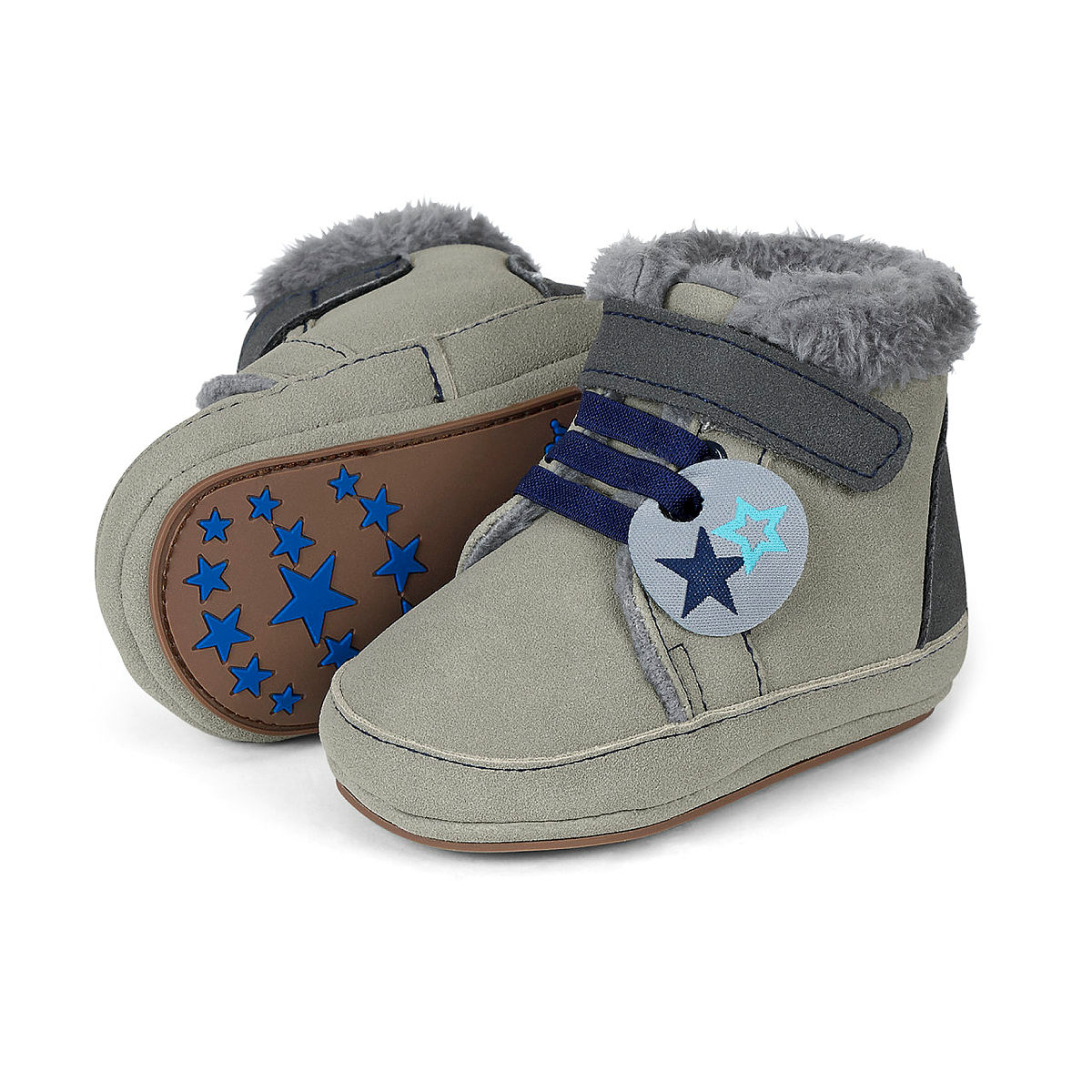 Sterntaler Baby Schuhe warme Winterschuhe mit Plüschfell Sterntaler Baby Schuhe warme Winterschuhe mit Plüschfell